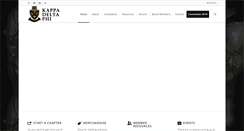 Desktop Screenshot of kappadeltaphi.org